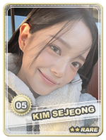 Kim Sejeong 5 Rare - Kim Sejeong 5 Rare